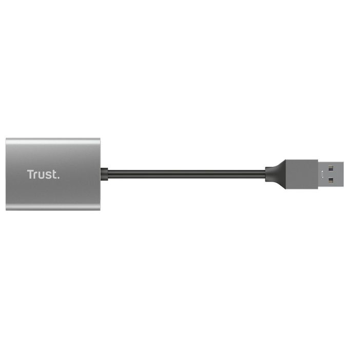 Trust Dalyx Lettore di Schede Rapido Usb 3.2 Alluminio