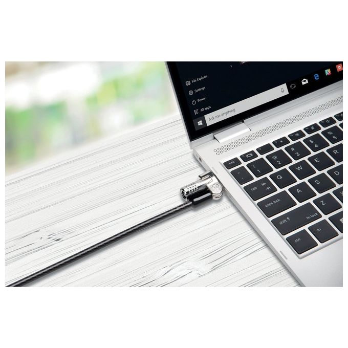 Kensington NanoSaver Keyed Laptop Lock Cavo di Sicurezza per Laptop con Chiave
