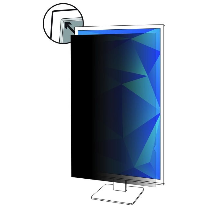 3M PF215W9P Filtro Privacy per Monitor Widescreen 21,5'' Modalita' Verticale