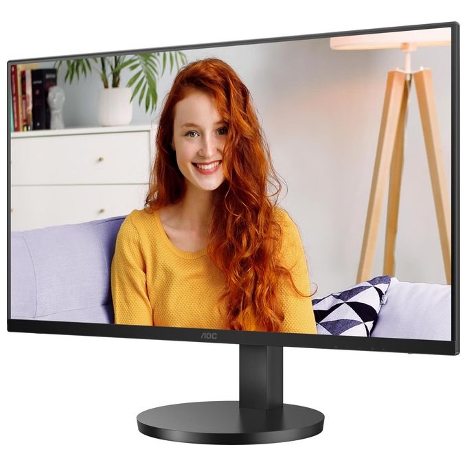 AOC U27B3AF Monitor PC 27'' 4K Ultra HD IPS 3840x2160 60Hz HDR10 Adaptive Sync Altoparlanti Regolazione Altezza colore Nero
