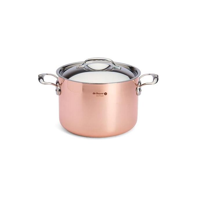 De Buyer Prima Matera pentola rame-inox alta 24cm induzione