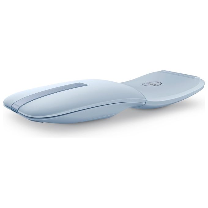 Dell MS700 Mouse da Viaggio Bluetooth Pieghevole Ambidestro 4000 DPI colore Misty Blue