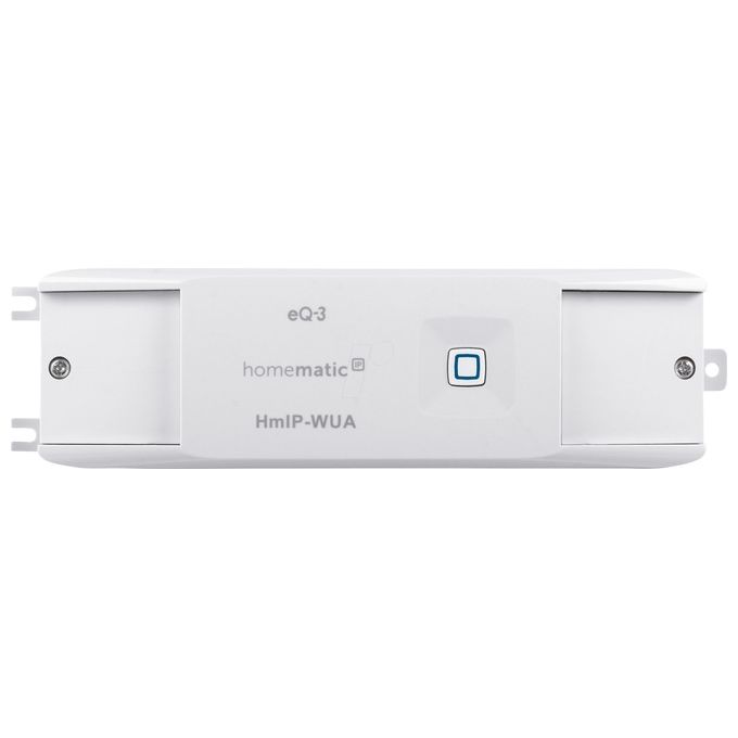 Homematic IP HMIP-WUA Attuatore Universale Smart Home 0-10V 230V 8A 869,65 MHz IP20 colore Bianco