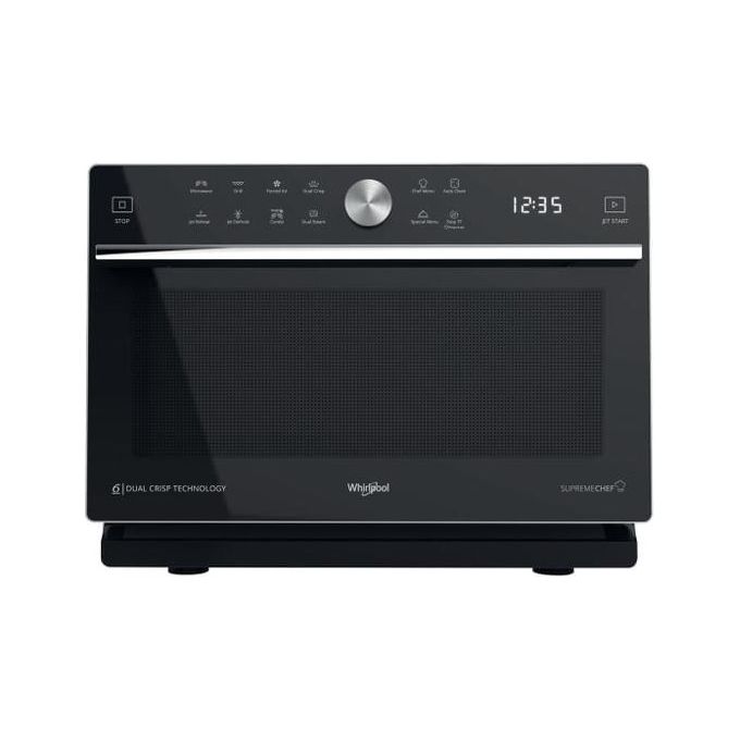 Whirlpool MWSC 933 SB Supreme Chef Forno a microonde combinato 33 L 900 W Grill Crisp Vapore 6° Senso colore Argento