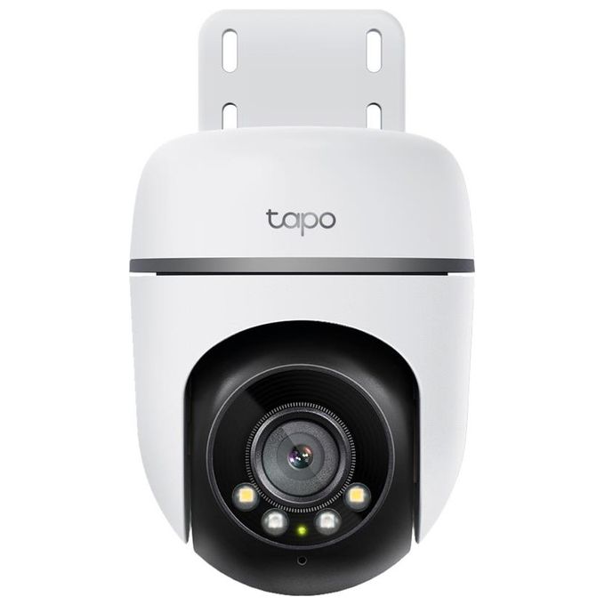 TP-Link TC41 Tapo Telecamera di Sicurezza IP Wi-Fi Pan-Tilt 2K 2304x1296 Pixel IP65 Interno Esterno visione notturna microSD 512 GB colore Bianco Nero