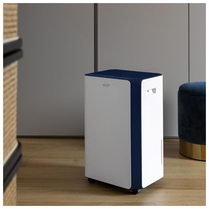 Argo DRY PURY EVO WF 21 Deumidificatore 21 l-24h 24 m² Wi-Fi Filtro Purificatore 41 dB colore Bianco Blu