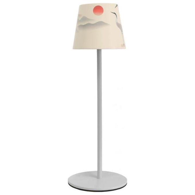 New Majestic 120454 JL Lampada da Tavolo LED Ricaricabile Touch IP54 Multicolore