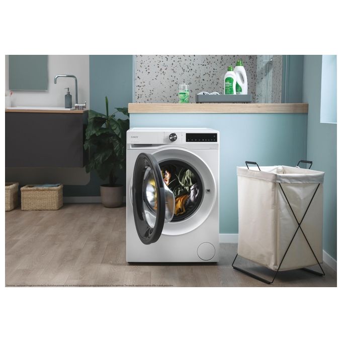 Candy 31020484 ProWash 500 Lavatrice Caricamento Frontale 10 Kg 1400 rpm Classe A Inverter Wi-Fi Vapore (60x58x85 cm) colore Bianco
