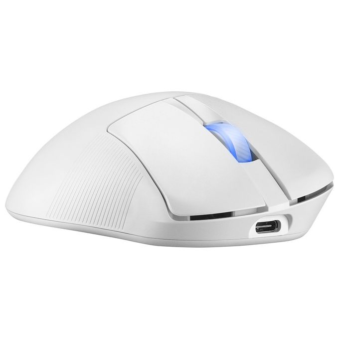 Asus 90MP03N0-BMUA10 ROG Keris II Ace Mouse Gaming Wireless 42000 DPI 54g Polling Rate 8000 Hz colore Bianco