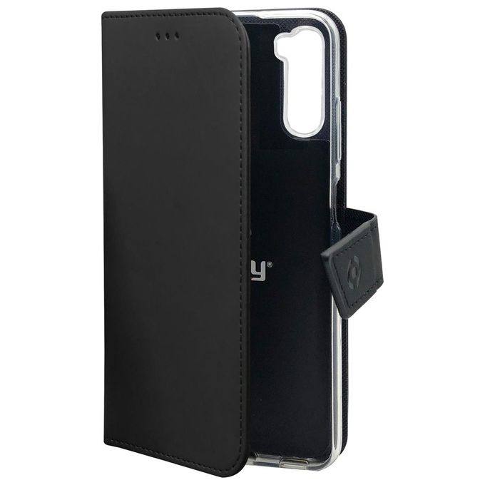 Celly Wally Cover per Samsung Galaxy A04s Galaxy a13 5G Nero
