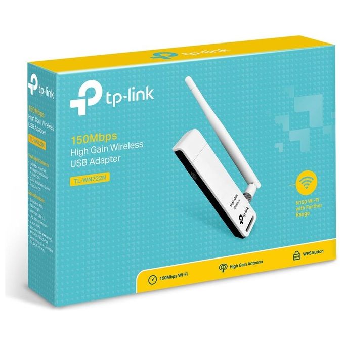 TP-LINK Wireless Lite N High-gain Adattatore Usb