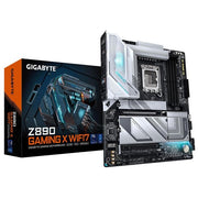 GIGABYTE Z890 GAMING X WIFI7 Scheda madre Supporta CPU Intel Core Ultra Serie 2 16+1+2 fasi VRM DDR5 fino a 8800MHz OC PCIe 5.0 Wi-Fi 7 LAN 2.5GbE Thunderbolt 4 colore Nero