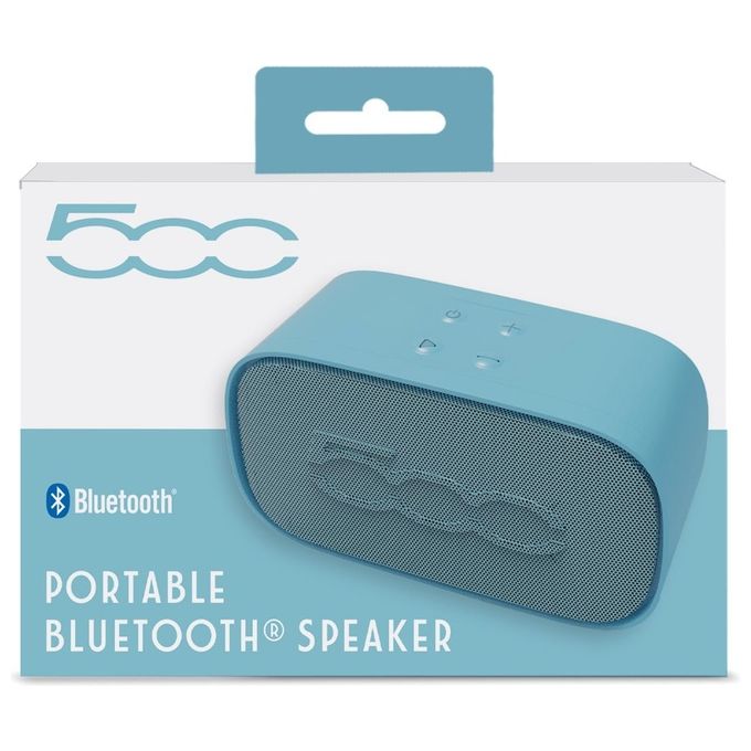 Celly SPEAKER500LB Cassa Bluetooth 5.0 3 W Portatile IPX5 Autonomia 4h colore Blu