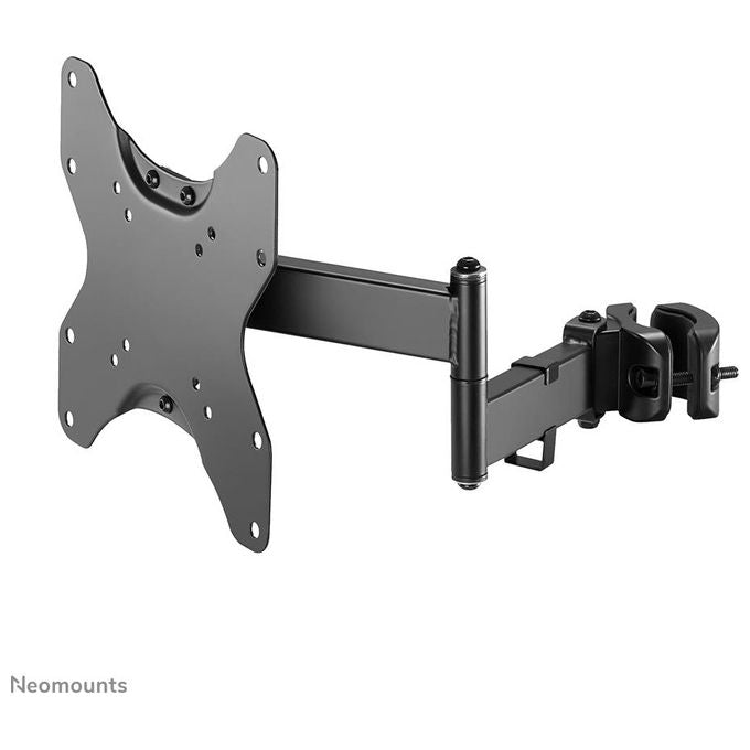 Neomounts FL40-450BL12 Supporto Palo per TV 23-42'' Compatibilita' VESA 75x75 200x200 mm Inclinazione Regolabile Rotazione 180° colore Nero