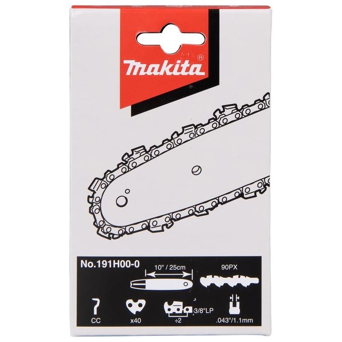 Makita 191H00-0 Catena per Motosega 25cm 1.1mm 3-8 HM