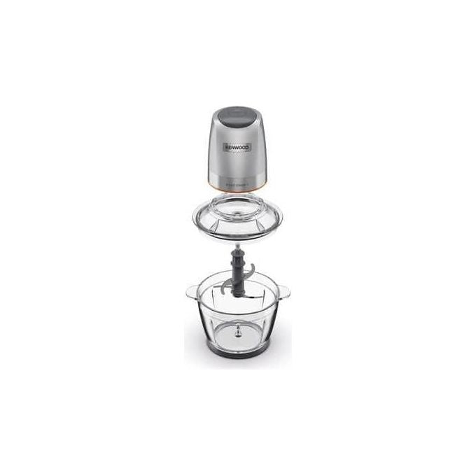 Kenwood CHP62.400SI EasyChop+ Tritatutto Quad Blade Acciaio Inox 500W Ciotola Vetro 600ml colore Argento