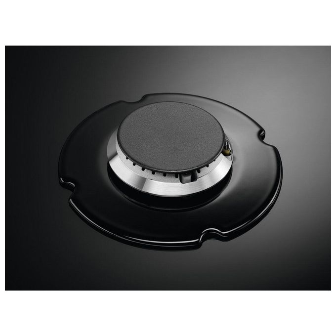 Electrolux EGG75372K Serie 600 Piano cottura gas 75 cm 5 fuochi Gas on Glass StepPower comandi frontali colore Nero