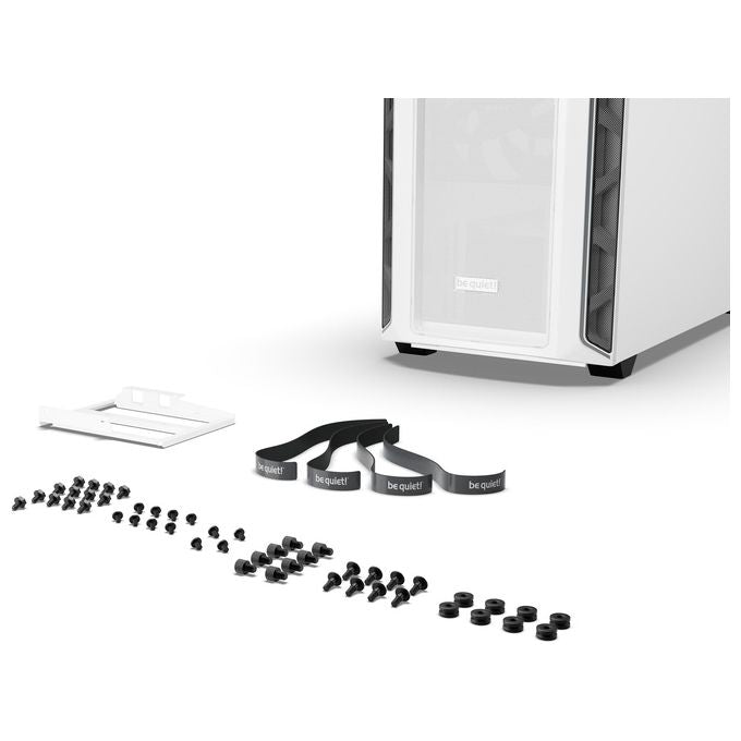 Be quiet! BGW62 Shadow Base 800 DX White Case PC Midi Tower con pannello laterale in vetro temperato e illuminazione ARGB colore Bianco