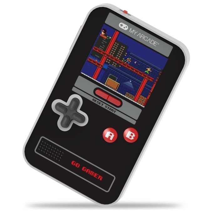 MY ARCADE GOGAMERCLASSIC Go Gamer Classic Console da Gioco Portatile 300 Giochi Schermo 2.5'' Alimentazione 3x AAA colore Nero Rosso