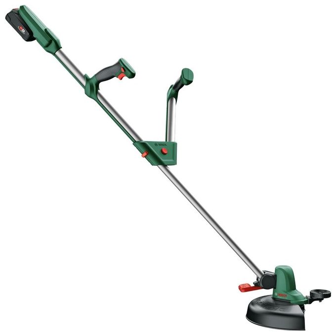 Bosch 06008C1D03 Universal GrassCut 18V-260 Decespugliatore e tagliabordi 2 in 1 Batteria 18 V 2 Ah Tecnologia Ioni di Litio colore Nero Verde