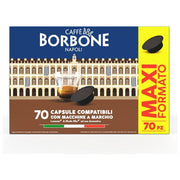 Borbone Caps Compatibile Lavazza 70 Pezzi Decisa