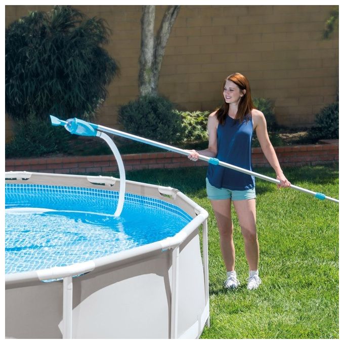 Intex KIT_ Deluxe per la manutenzione della piscina accessori per la piscina set per la pulizia della piscina 5 pezzi Fino a 549 m Single