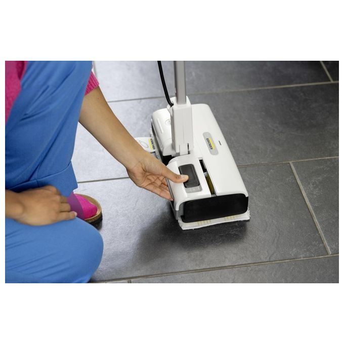 Kärcher 1.513-560.0 SC 1 Upright Scopa a Vapore 1300 W 0,2 L 30 s riscaldamento 30 m² colore Nero Bianco
