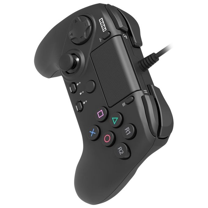 Hori SPF-023U Fighting Commander OCTA Gamepad Cablato PC PlayStation 4 PlayStation 5 3 m jack cuffie colore Nero