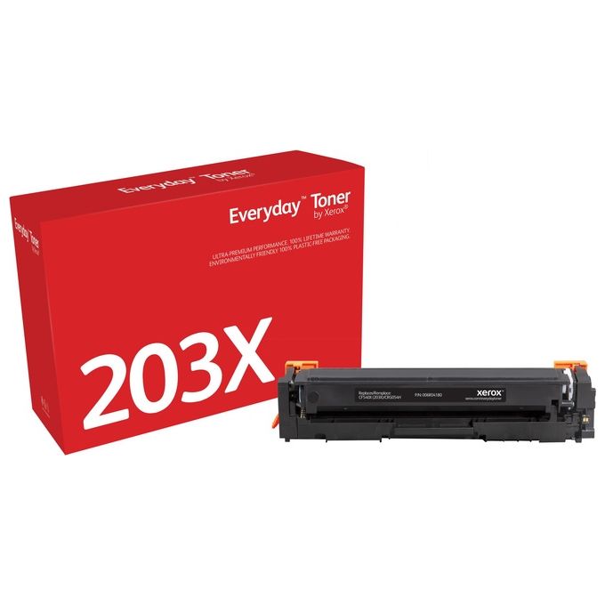 Xerox 006R04180 Everyday Toner Compatibile HP CF540X Canon CRG-054HBK Alta Capacita' 3200 pagine colore Nero