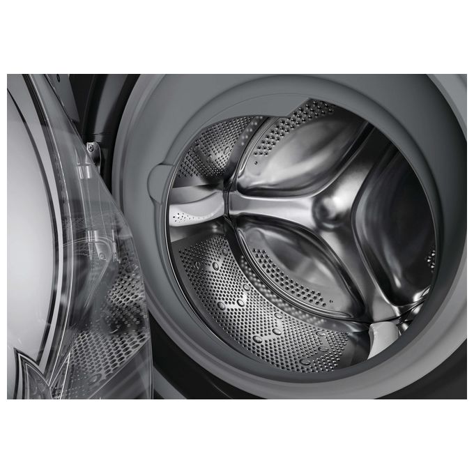 Candy HE1584TWMBB6-S Lavatrice Libera Installazione 8 kg Classe a Centrifuga 1500 giri-min Profondita' 53 cm Motore Inverter + Funzione Vapore + Wi-Fi Smart Pro Nero