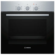 Bosch HBF011BR0 Serie 2 Forno da incasso Elettrico 66 L Classe A 5 Funzioni HotAir 3D Grill (55x60x55 cm) colore Nero Inox
