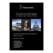 Hahnemuhle Digital FineArt A4 TestPack Carta Fotografica Lucida