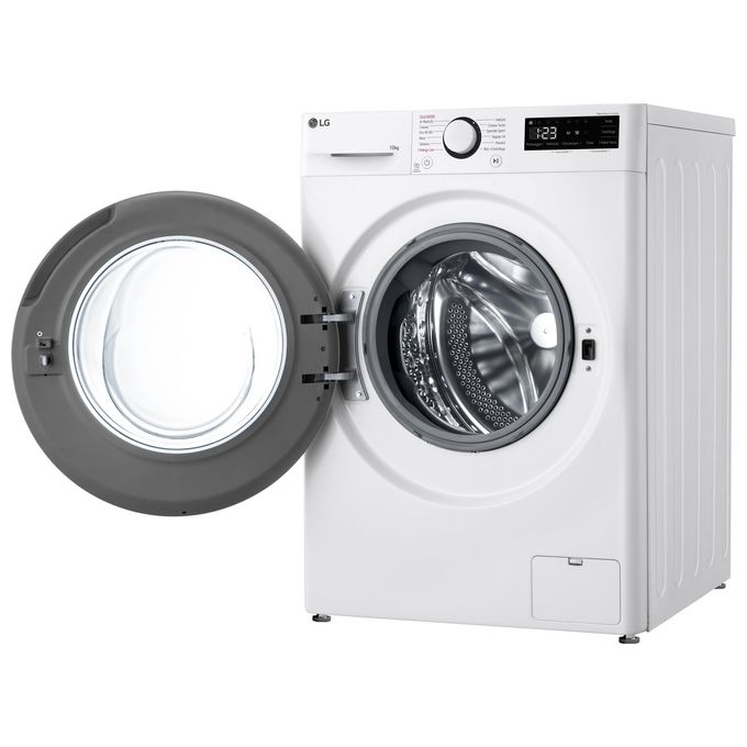 LG AI DD F4R3010NSWW Lavatrice Classe A -10% Carica Frontale Serie R3 Lavatrice 10kg 1400 giri AIWash Lavaggio a vapore Motore Direct Drive Smart Diagnosis Libera installazione Bianca