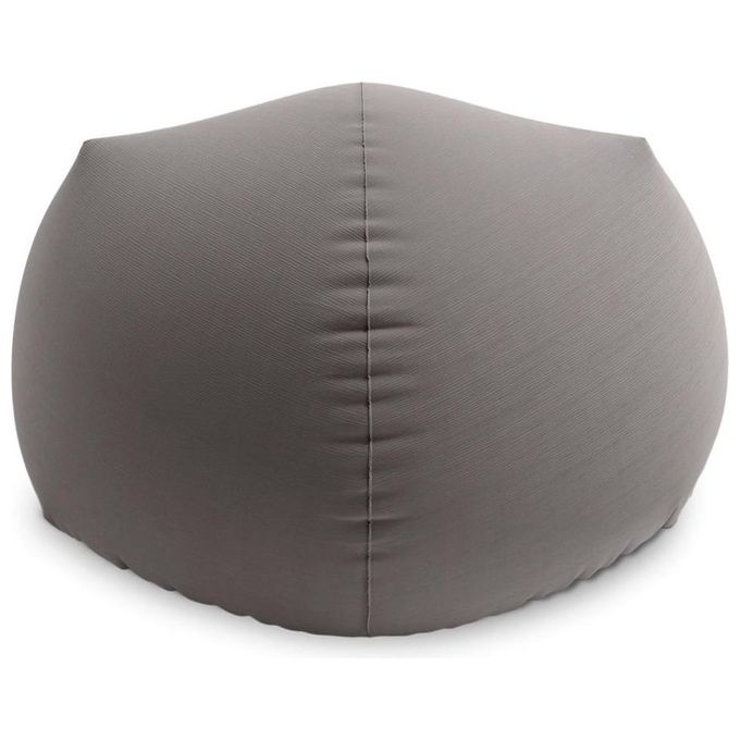 Intex Poltrona Sacco 107x104cm Gonfiabile Gioco Estivo Estate Gioca 901 Tinta Unita Grigio
