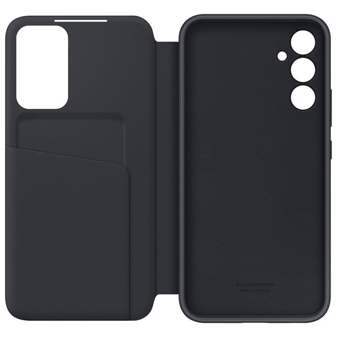 Samsung EF-ZA346CBEGWW Smart View Wallet Cover Custodia Libro per Galaxy A34 5G Porta Carte Finestra Notifiche colore Nero