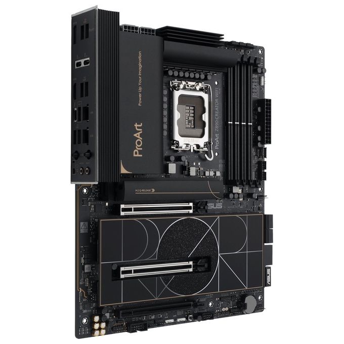 ASUS 90MB1JD0-M0EAY0 ProArt Z890-CREATOR WIFI Scheda Madre ATX Socket LGA 1851 DDR5 PCIe 5.0 5 Slot M.2 Thunderbolt 5 Wi-Fi 7 colore Nero