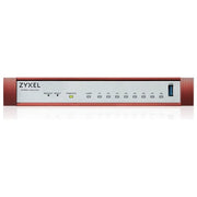 Zyxel USGFLEX100H-EU0101F USG FLEX 100H firewall hardware velocita' firewall 3 Gbit-s VPN 0,75 Gbit-s 8 porte LAN RJ-45 colore Nero