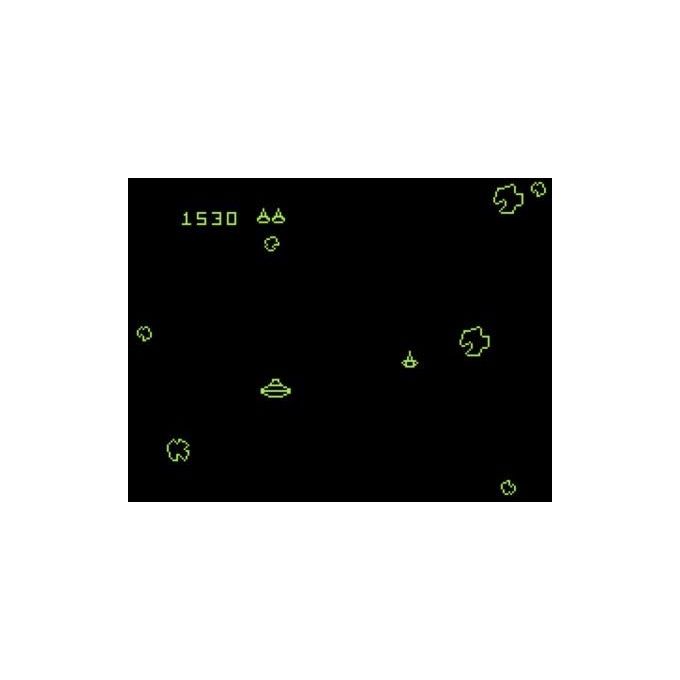 PLAION ASTEROIDS DELUXE Videogioco per Atari 7800+ Cartuccia Fisica Genere Avventura Lingua Italiana colore Nero