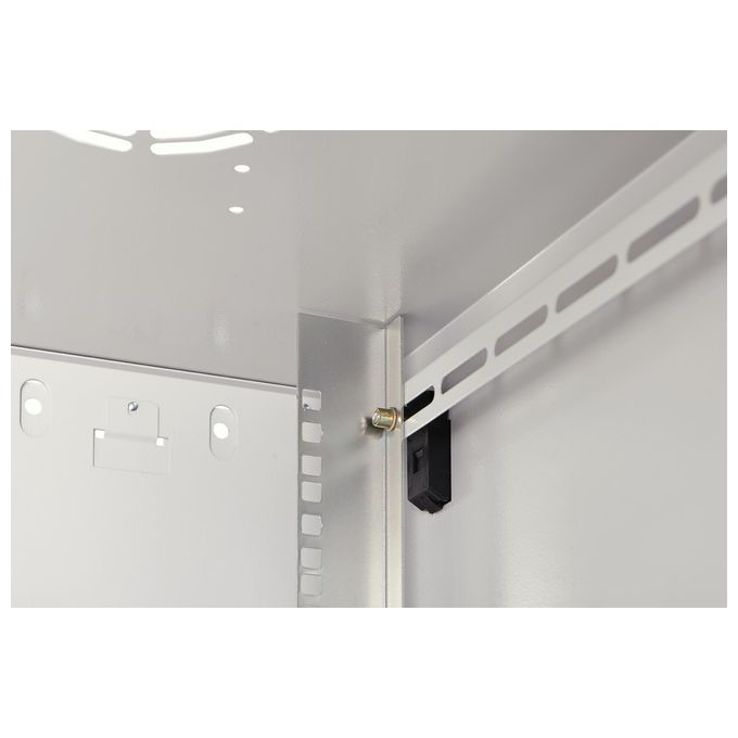 Digitus DN-19 16U-6-6-EC Serie Dynamic Basic Custodia a Parete 16U Capacita' 60 Kg IP20 Vetro Acciaio colore Grigio