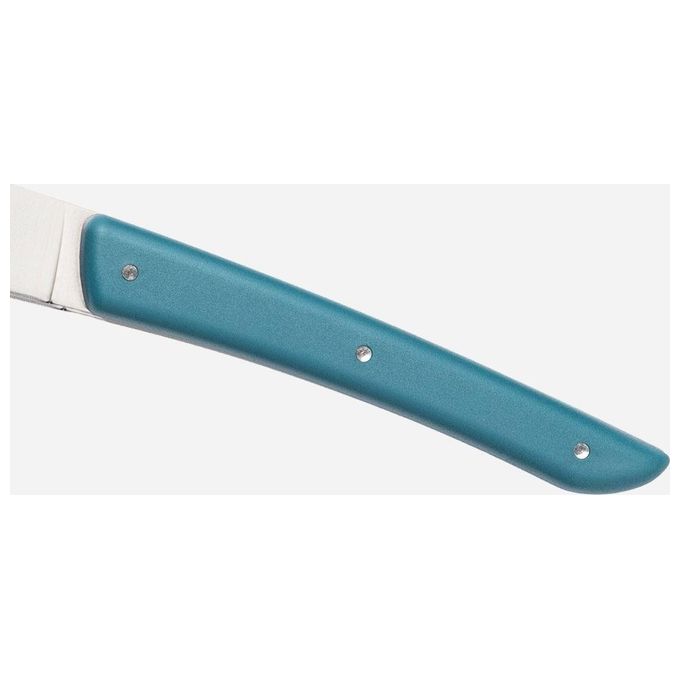 Berkel Set Coltelli da Bistecca 4 Pezzi Color Blu Petrolio