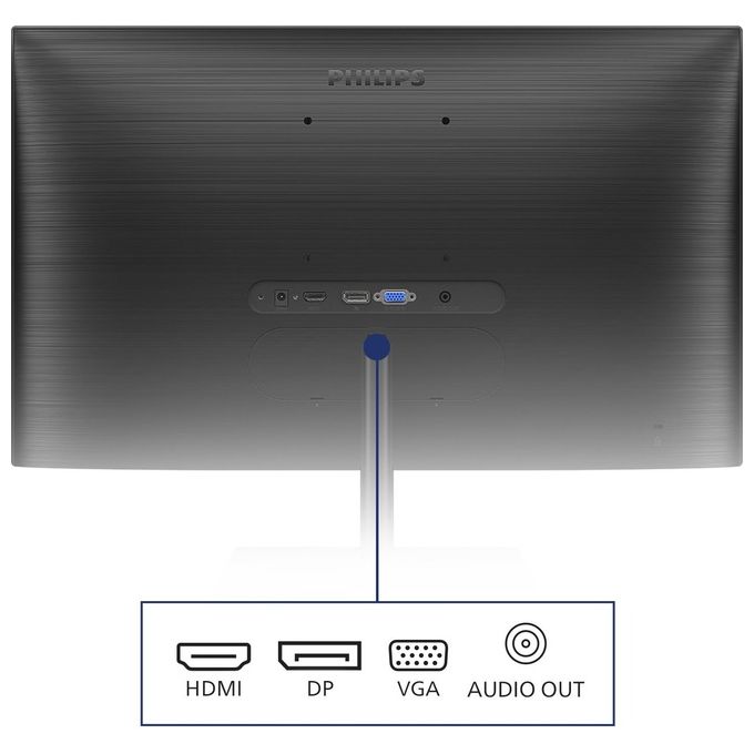 Philips Monitor 23.8'' LCD IPS E Line 245E1S - 00 2560x1440 Quad HD Tempo di Risposta 4 ms