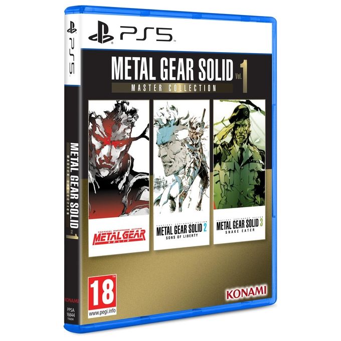 Konami METAL GEAR SOLID MASTER COLLECTION VOL. 1 Videogioco Collezione PlayStation 5 Azione Avventura PEGI 18