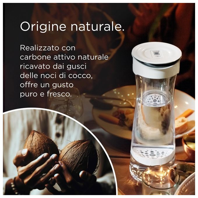 Brita 4006387051761 MicroDisc Filtro Acqua per Borraccia Fill and Go Active Vital 3 Pezzi Carboni Attivi 150 L durata