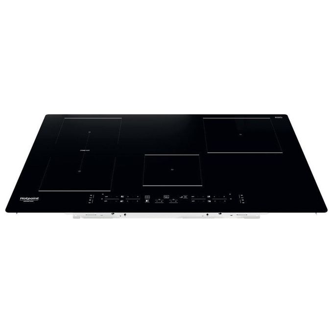 Hotpoint HB 0577B NE Piano cottura induzione 77 cm 4 zone Combi Duo Active Cook controlli touch colore Nero