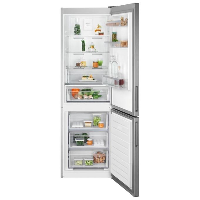 Electrolux LNT6ME32U2 Serie 600 Frigorifero Combinato 330 L 186 cm Classe E 38 dB Total No Frost TwinTech colore Inox