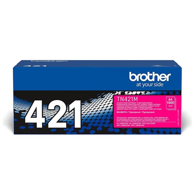 Brother TN421M Toner Magenta 1.800pg per Hl-l8260cdw-l8360cdw-dcp-l8410cdw MFC-l8690cdw-l8900cdw
