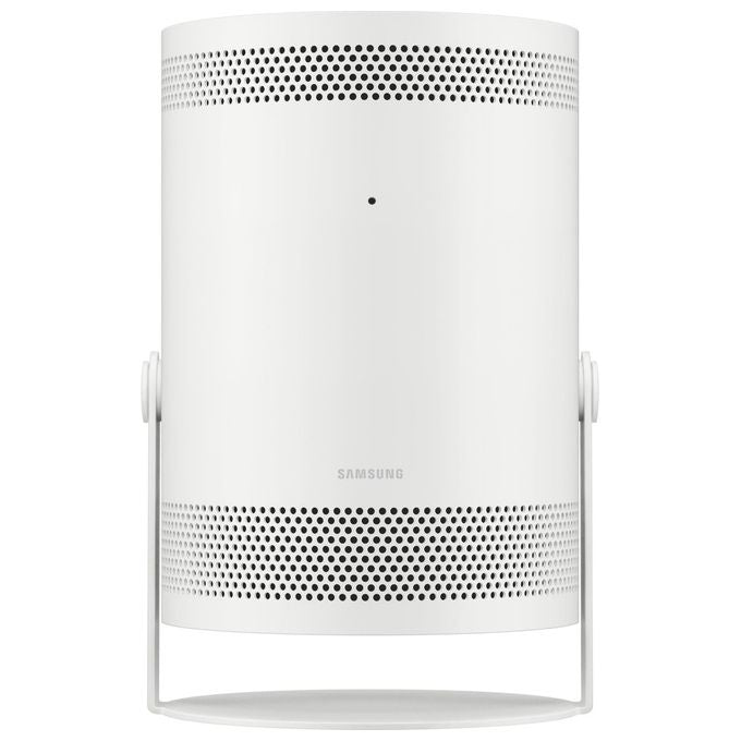 Samsung LFF3C The Freestyle 2nd Gen Proiettore Portatile Full HD 300 Lumen Wi-Fi Bluetooth 5.2 Smart TV HDR10+ Auto Focus Auto Leveling colore Bianco