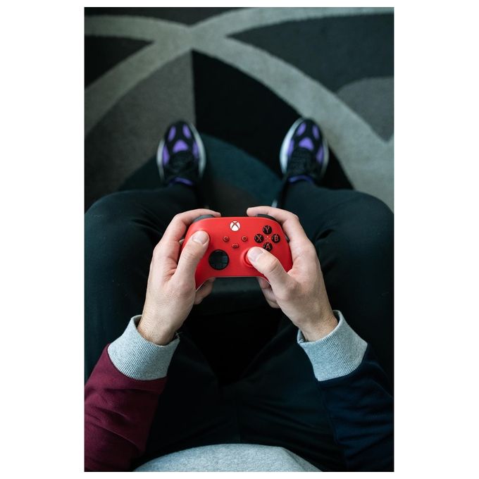 Xbox 1914 Pulse Red Controller Wireless Gamepad per Xbox Series X S Xbox One Windows 10 11 Android iOS colore Rosso