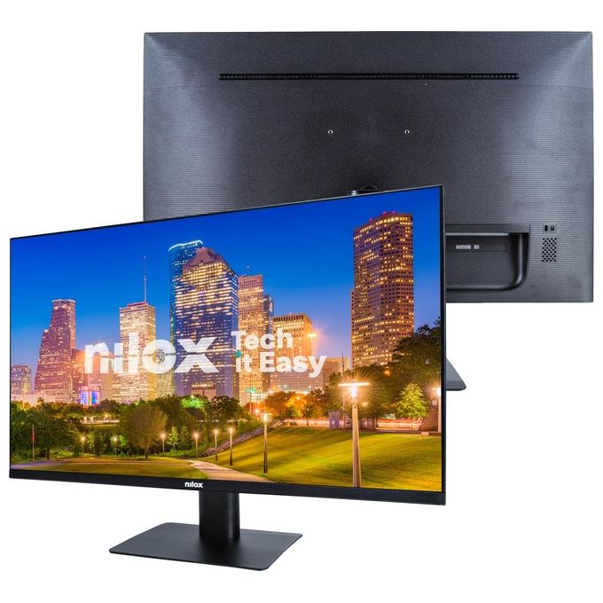Nilox NXMM272K112 Monitor 27'' 2K IPS 100Hz HDMI DP 1ms WQHD colore Nero