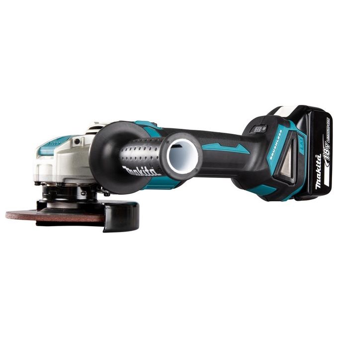 Makita DGA521ZX1 Smerigliatrice Angolare a Batteria 18V 125 mm Brushless X-LOCK 8500 rpm colore Blu Nero